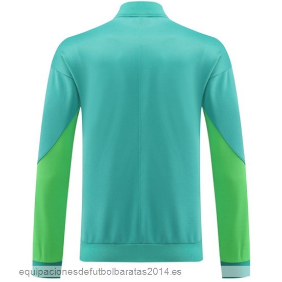 Nuevo Ropa Deportiva Con Cremallera Larga Brasil 2023 I Verde Baratas